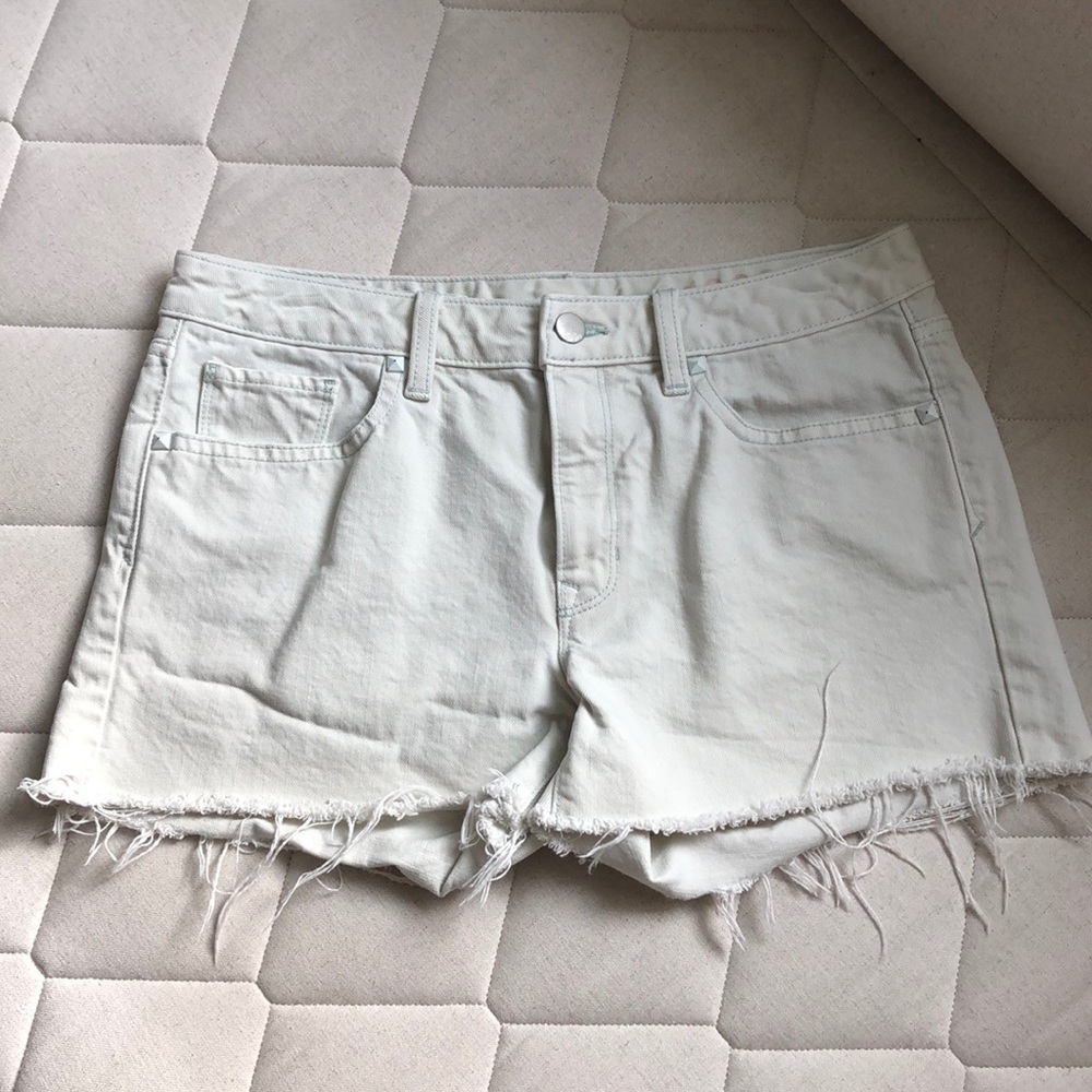 GAP Jean Shorts White